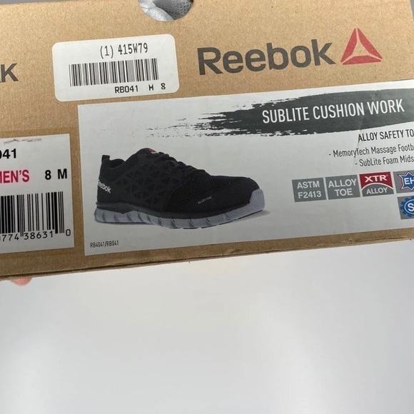 PUMA Safety Toe Athletic Shoe 8 Womens Work Shoes - Picture 3 of 4